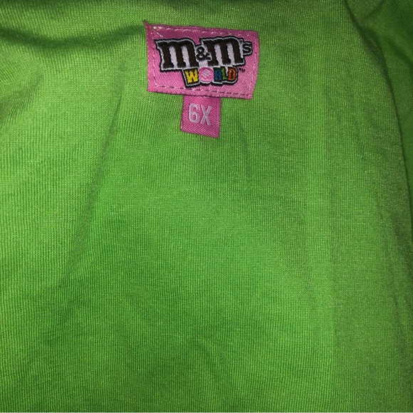 M&m’s youth girl raincoat size 6x - Picture 6 of 6